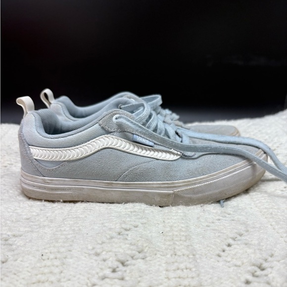 Kyle Walker Pro Baby Blue Suede Vans Men’s 7 Women’s 9 Unisex Off the Wall Class - Picture 1 of 10